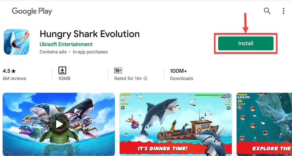 Download and Install Hungry Shark Evolution For PC (Windows 10/8/7 and MacOS)