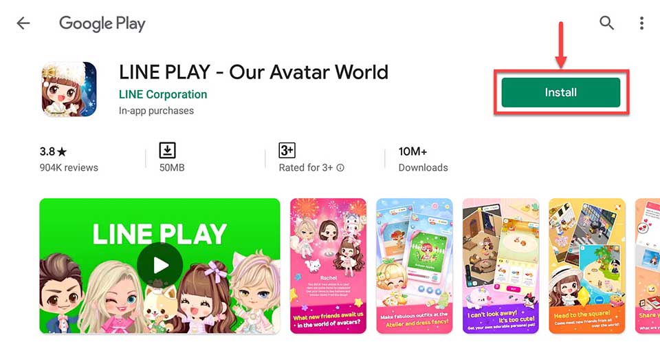 How To Download and Install LINE PLAY - Our Avatar World For PC (Windows 10/8/7 and Mac)
