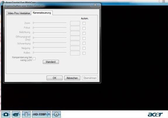 acer webcam download windows 8